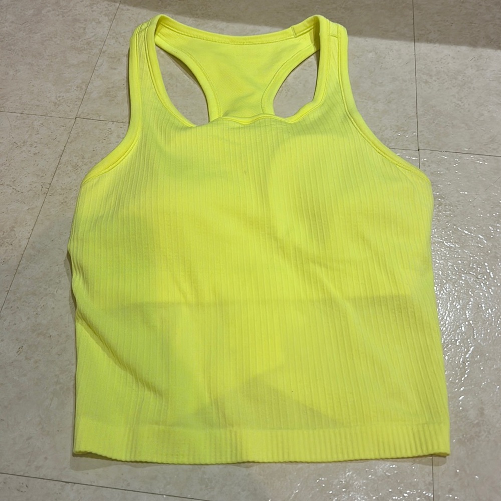 ebb to street cropped racer back